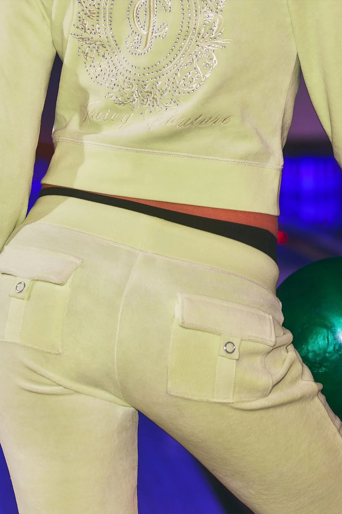 Crown Heritage Cotton Velour Track Pants