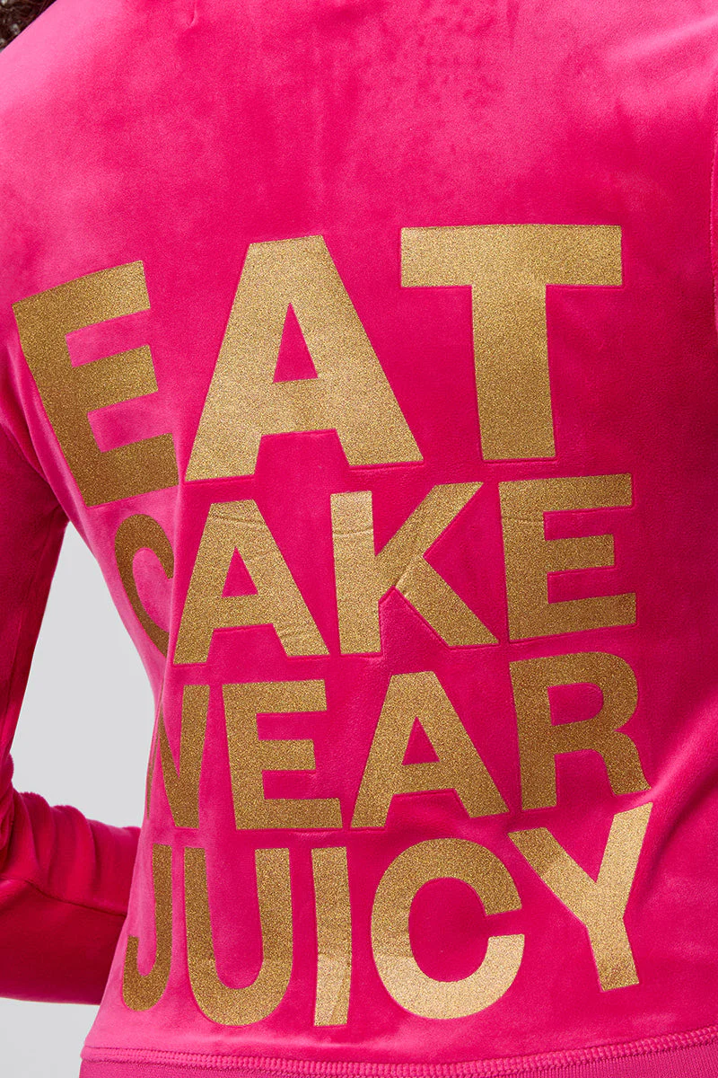 Eat Cake Wear Juicy Mockneck Jacket