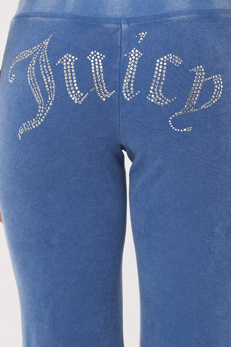 Big Bling Towel Terry Track Pants