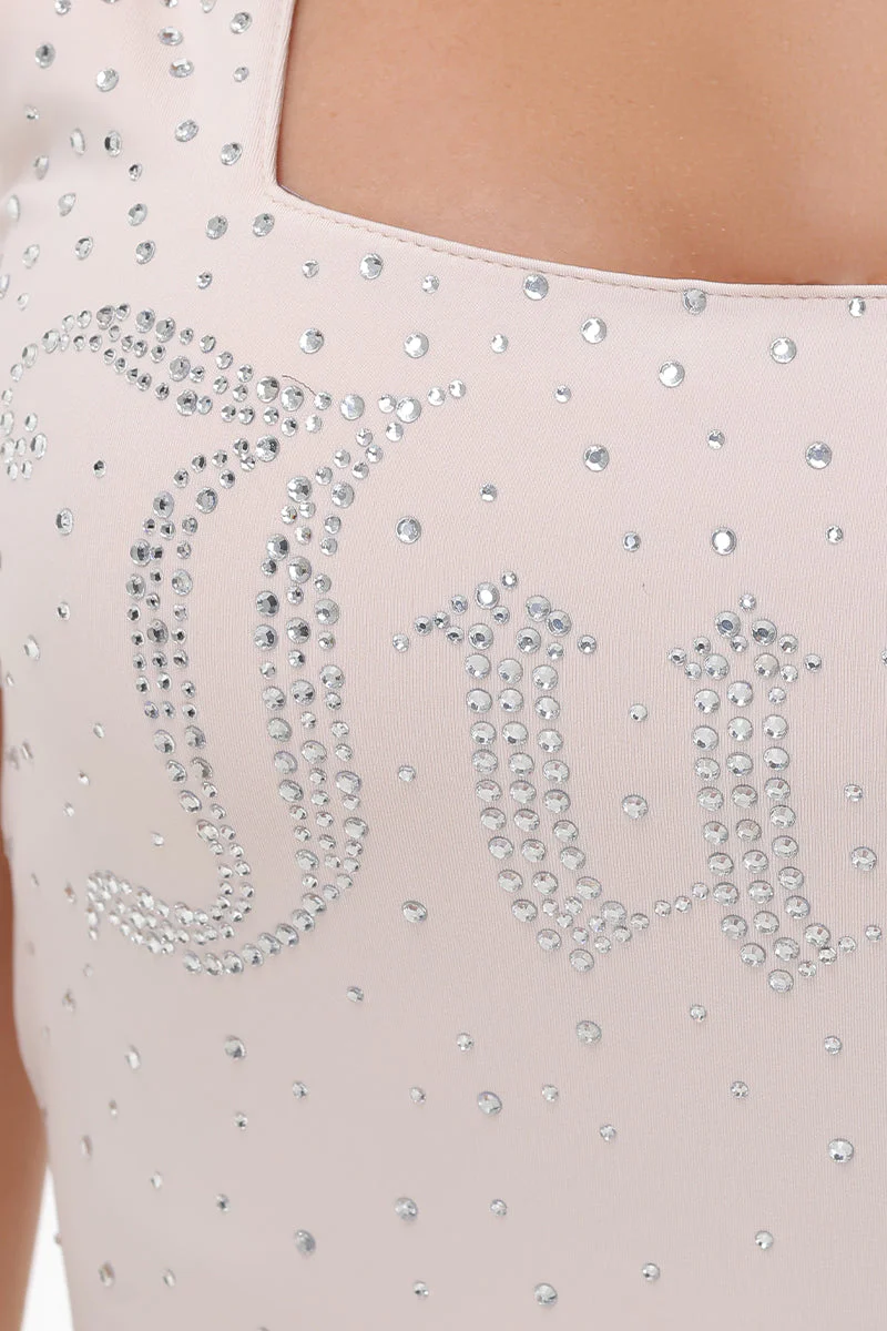 Big Bling Scoop Neck Tank Bodysuit