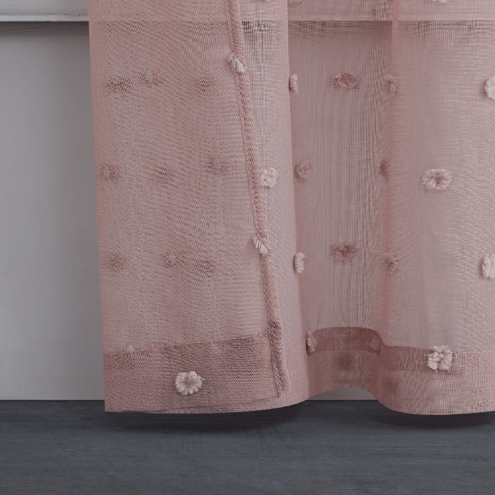 Evelyn Polka Dot Sheer Curtains
