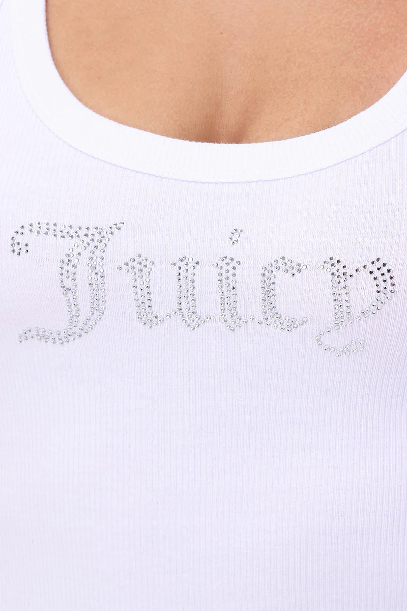 Small Bling Racer Back Tank Top