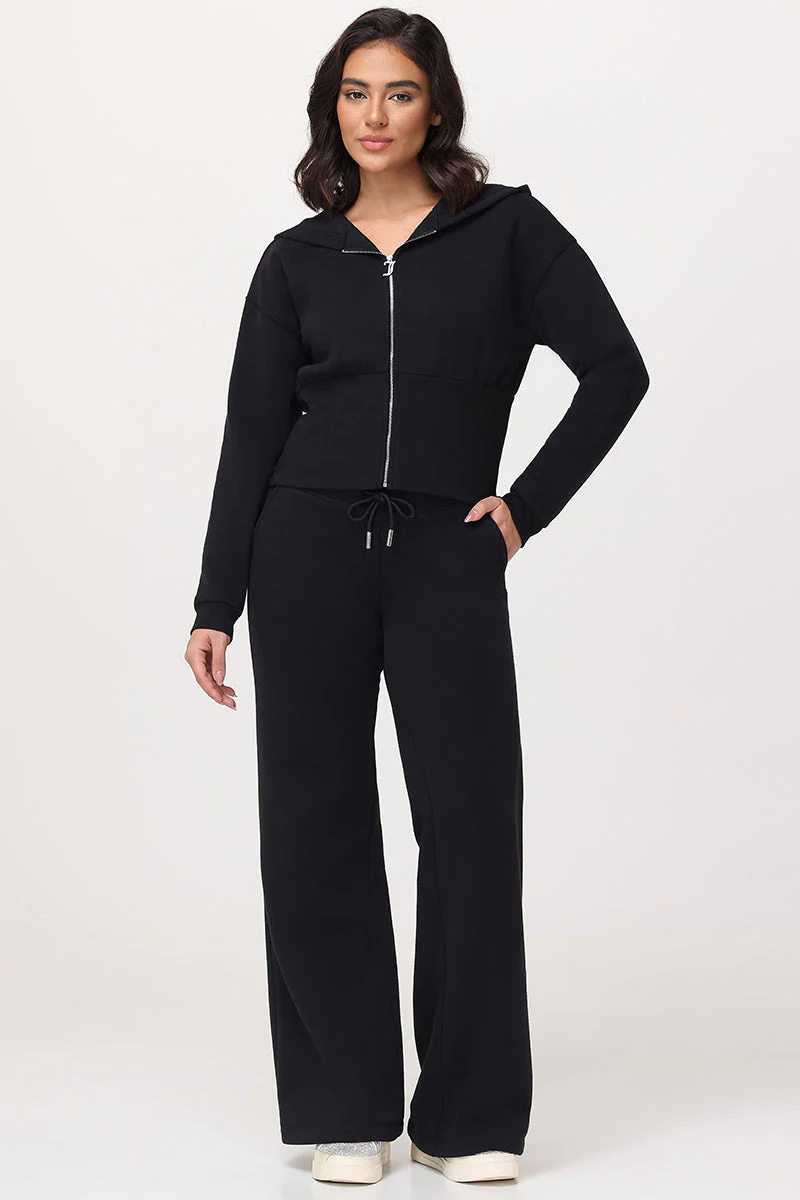 Fleece Wide Leg Pants