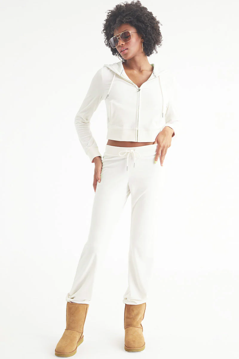 Bride Customizable Big Bling Velour Hoodie