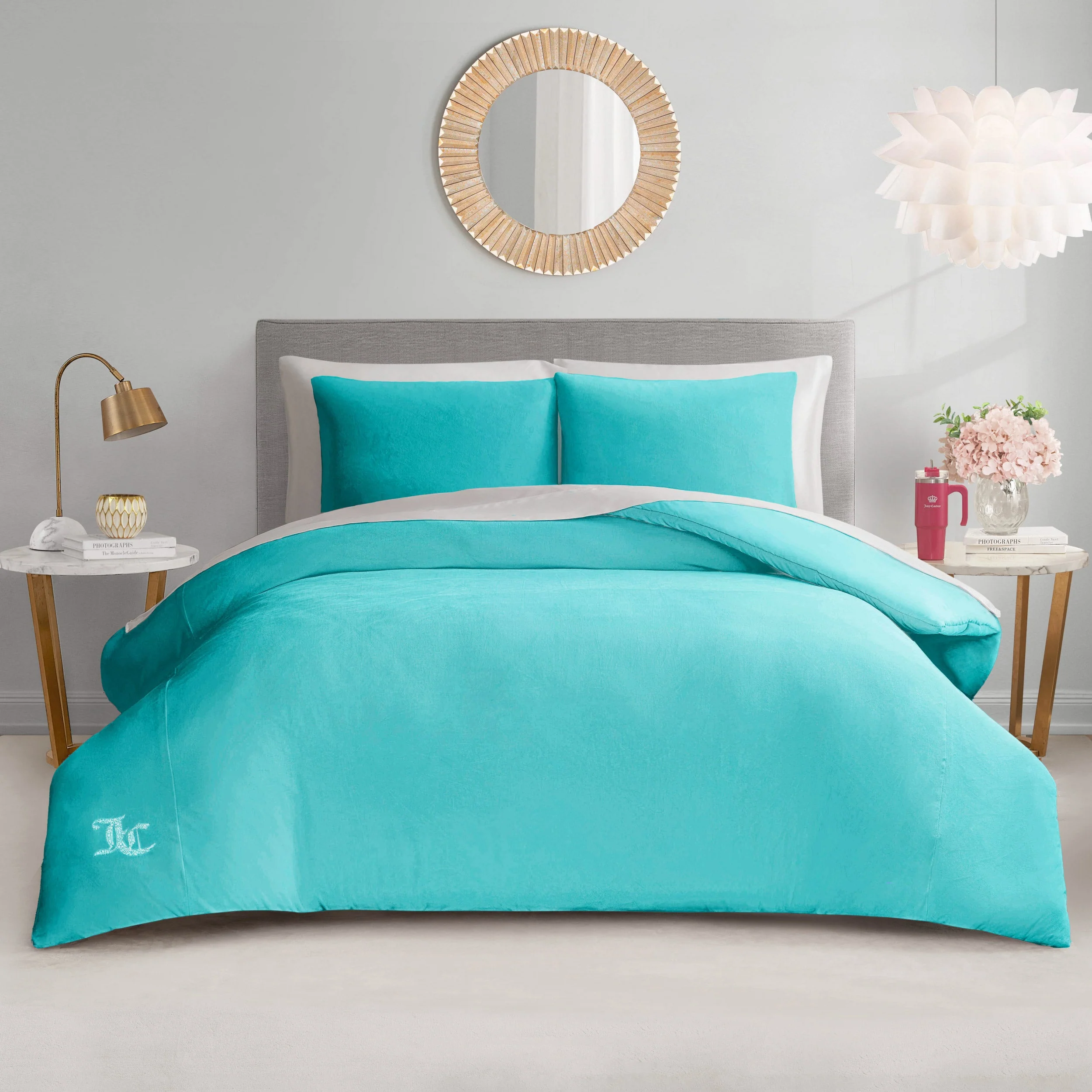 Velour Comforter Set