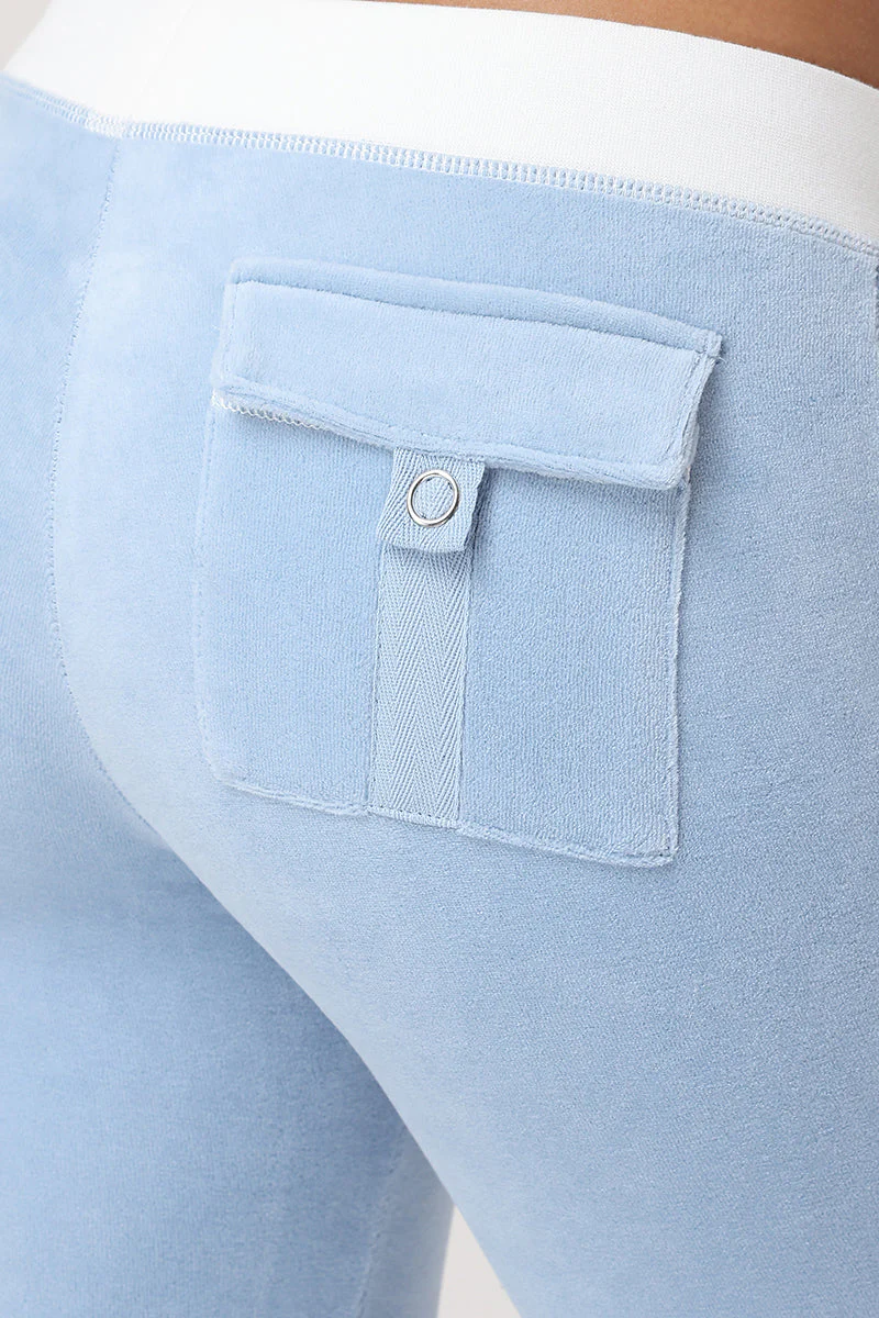 Sweetheart Cotton Velour Track Pants