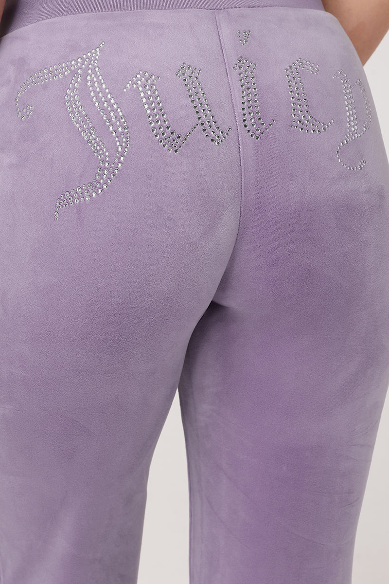 OG Big Bling Velour Track Pants