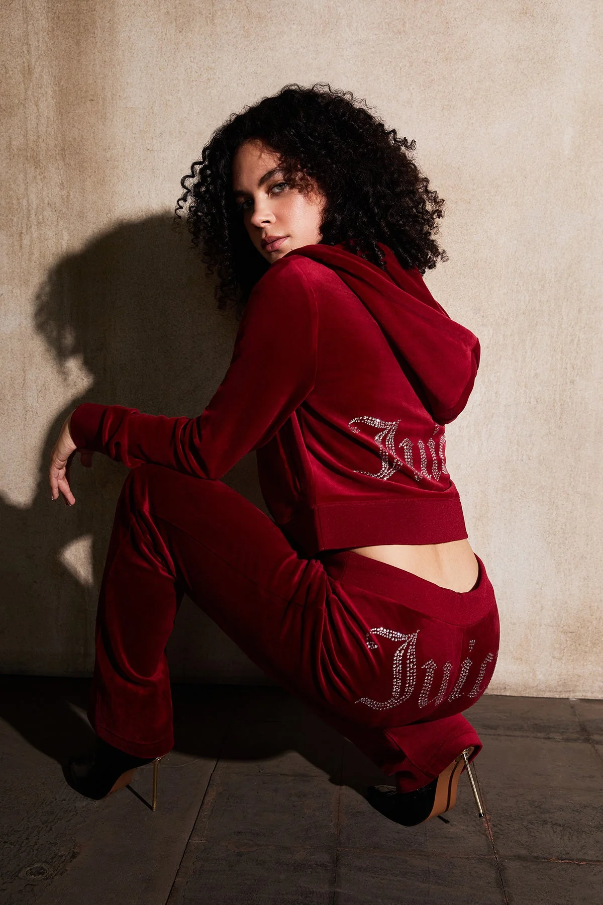 OG Big Bling Velour Hoodie