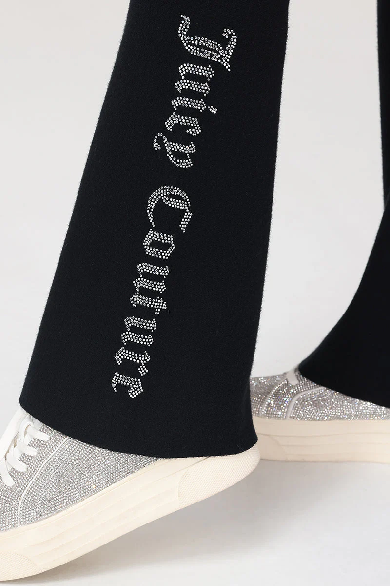 Fold Over Knit Wide Leg Pants