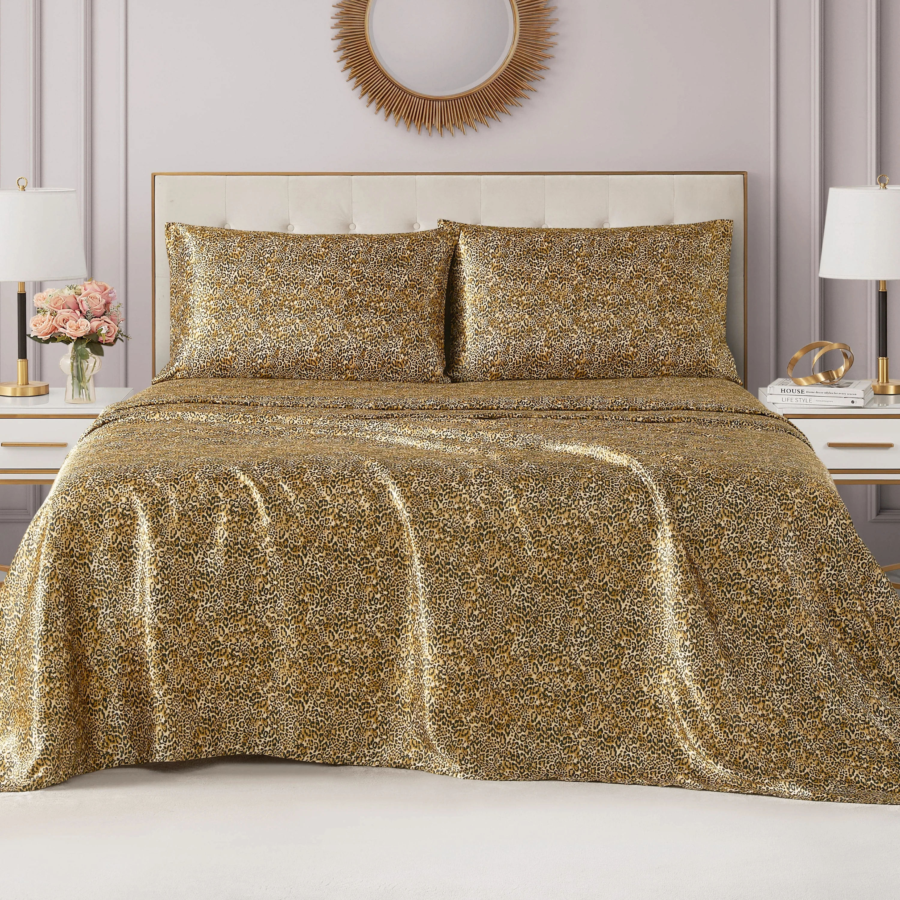 Solid Satin Sheet Set