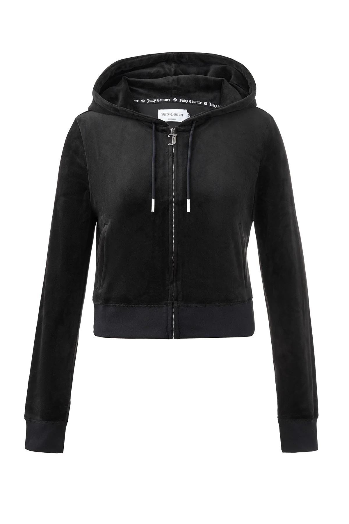 Ombre Big Bling Velour Hoodie