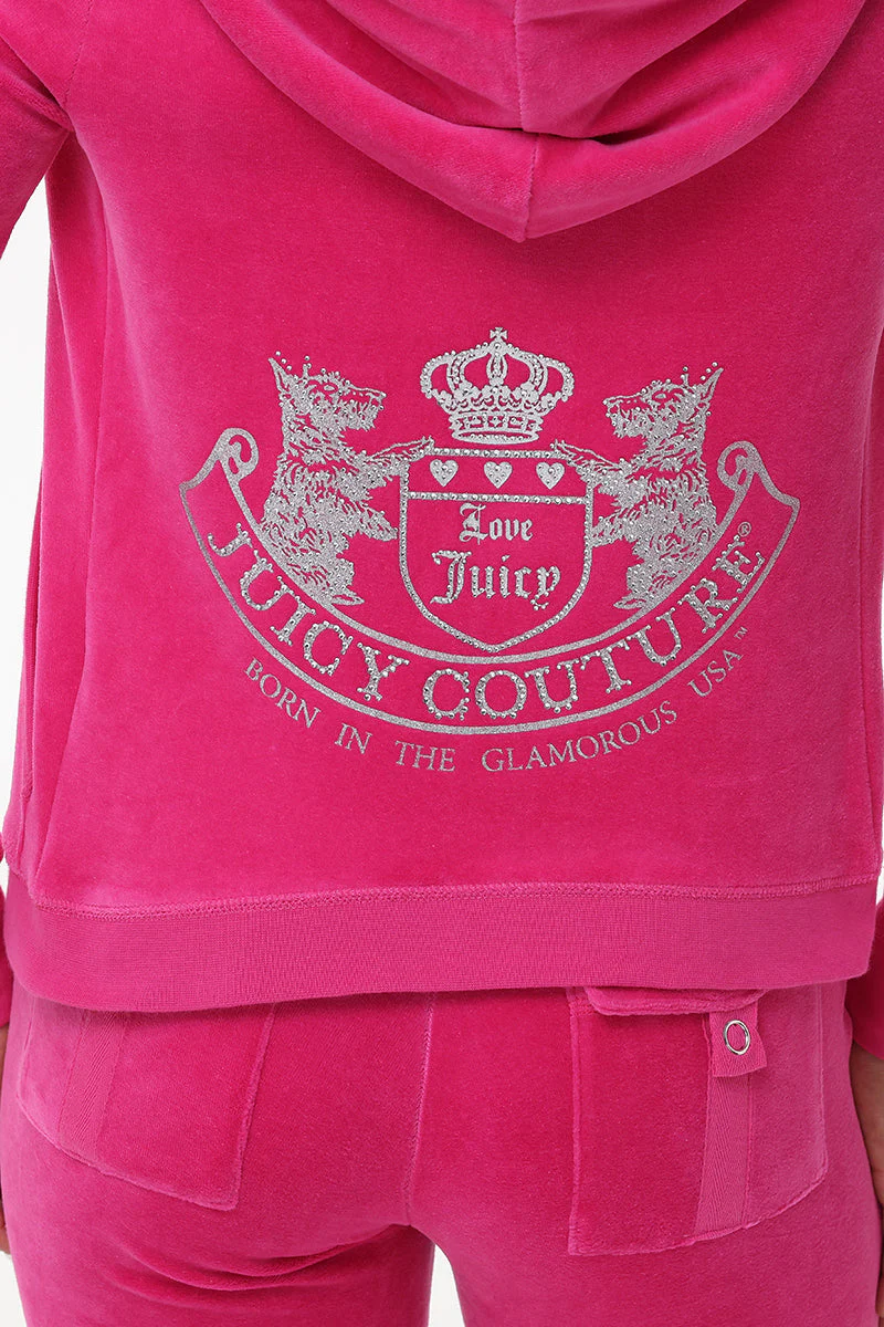 Scottie Cotton Velour Hoodie