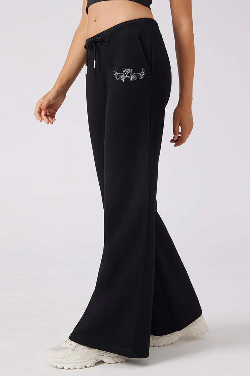 Angel Couture Wide Leg Fleece Pants