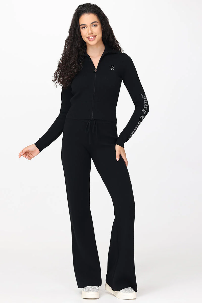 Small Bling Knit Cropped Jacket