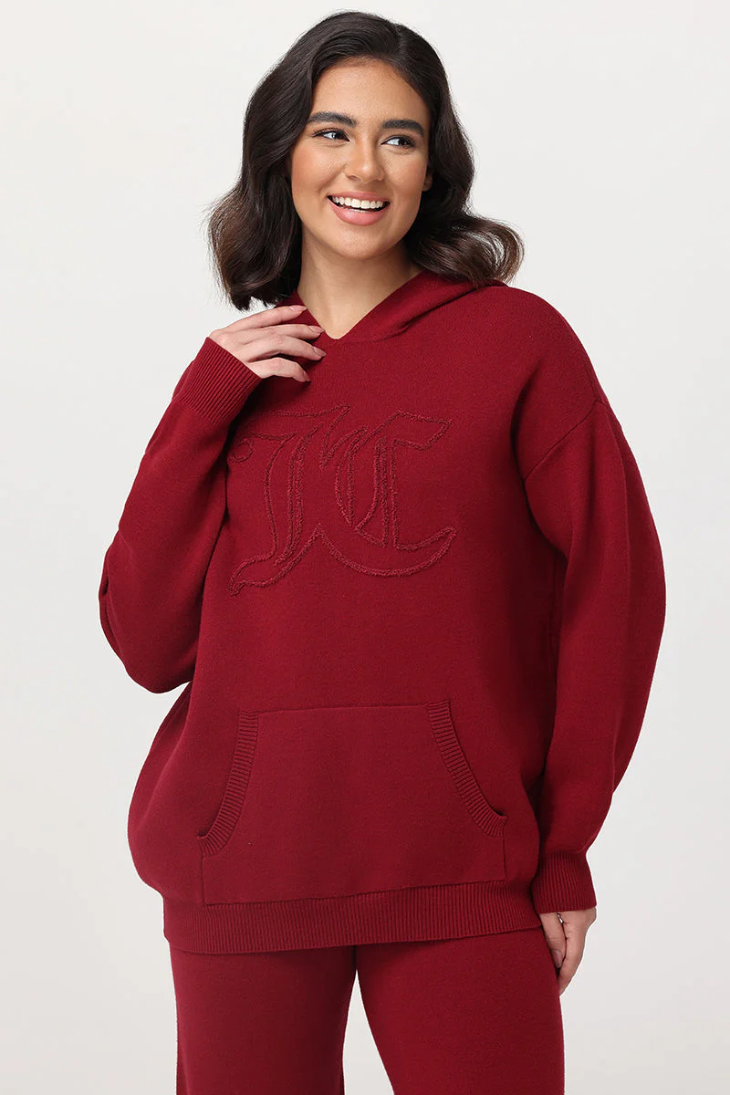 Embroidered Oversized Hoodie