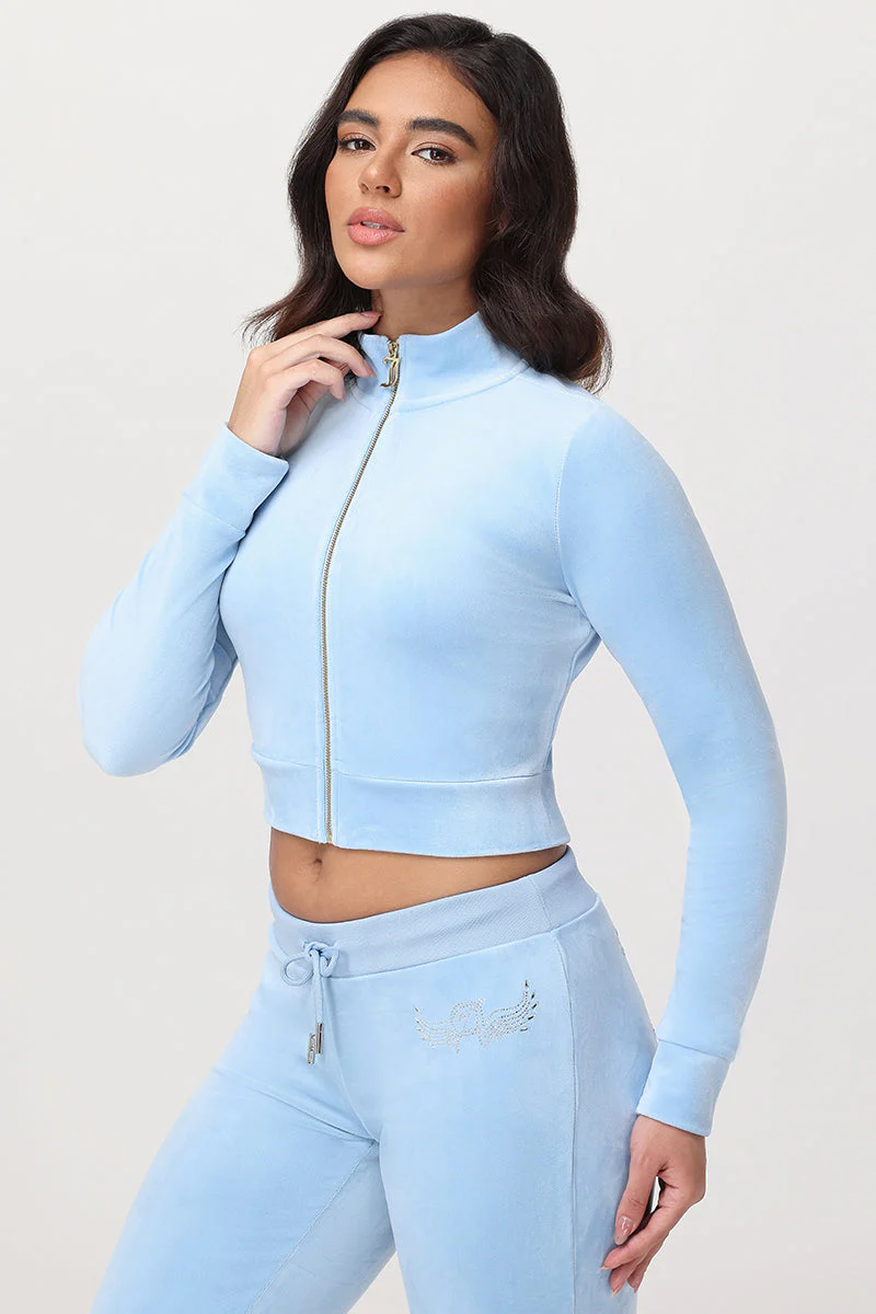 Cropped Mockneck Jacket