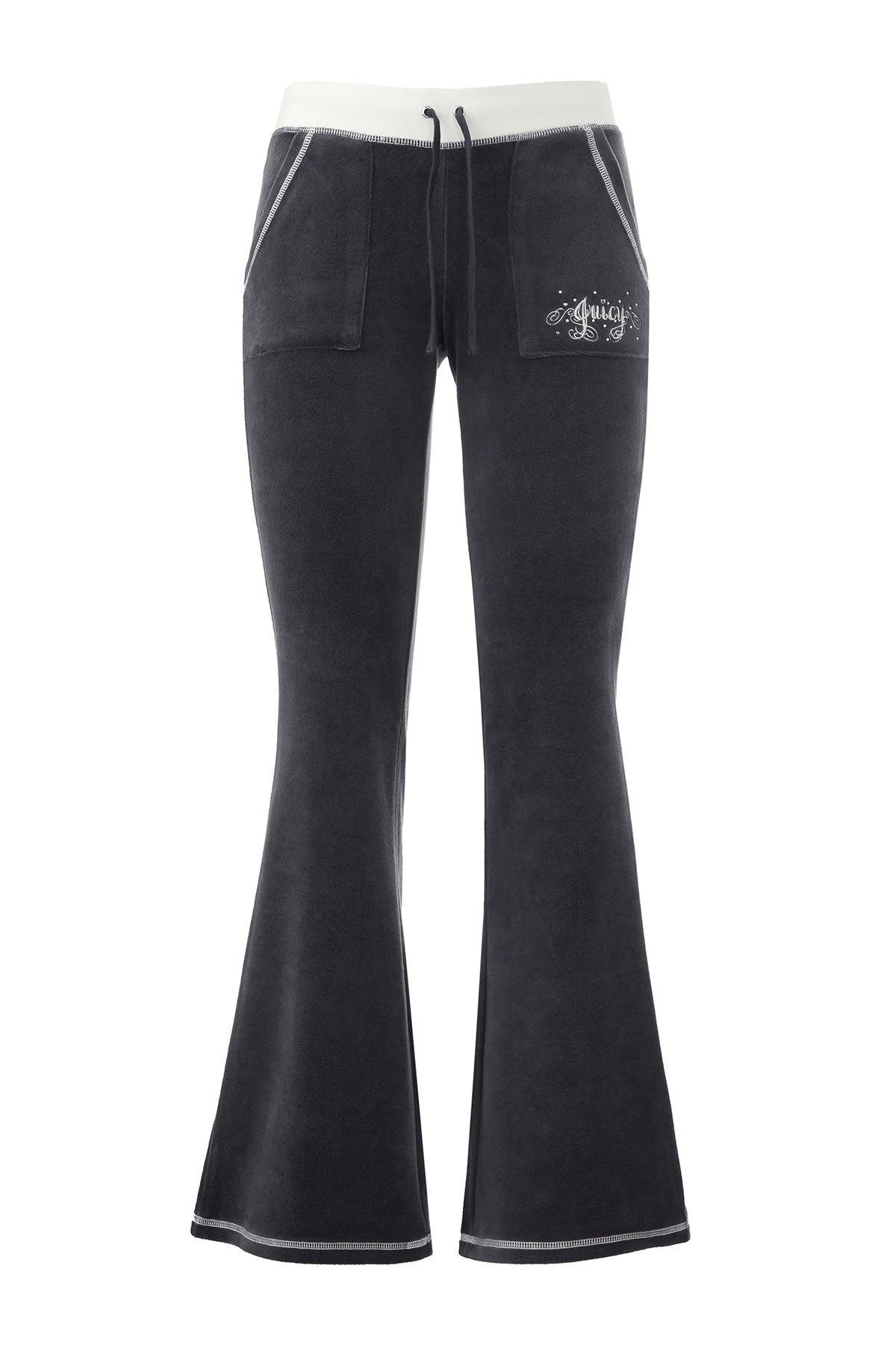 Sweetheart Cotton Velour Track Pants