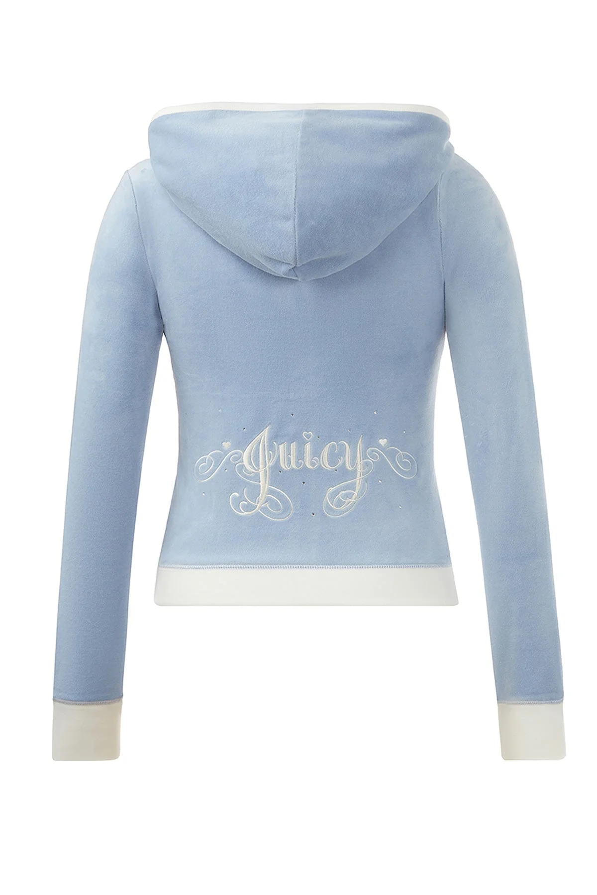 Sweetheart Cotton Velour Hoodie