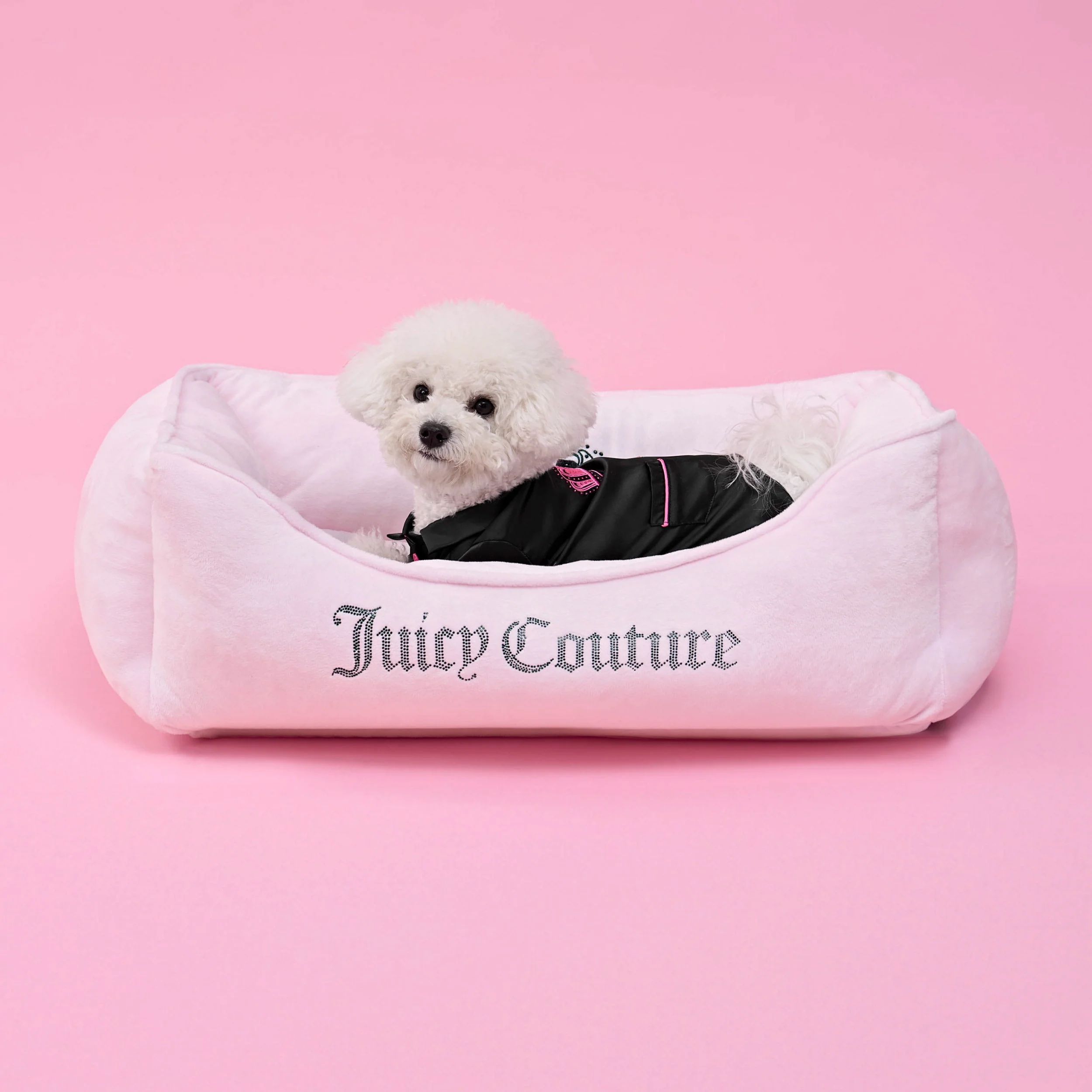 Juicy Couture Pet Silky Satin Pajamas