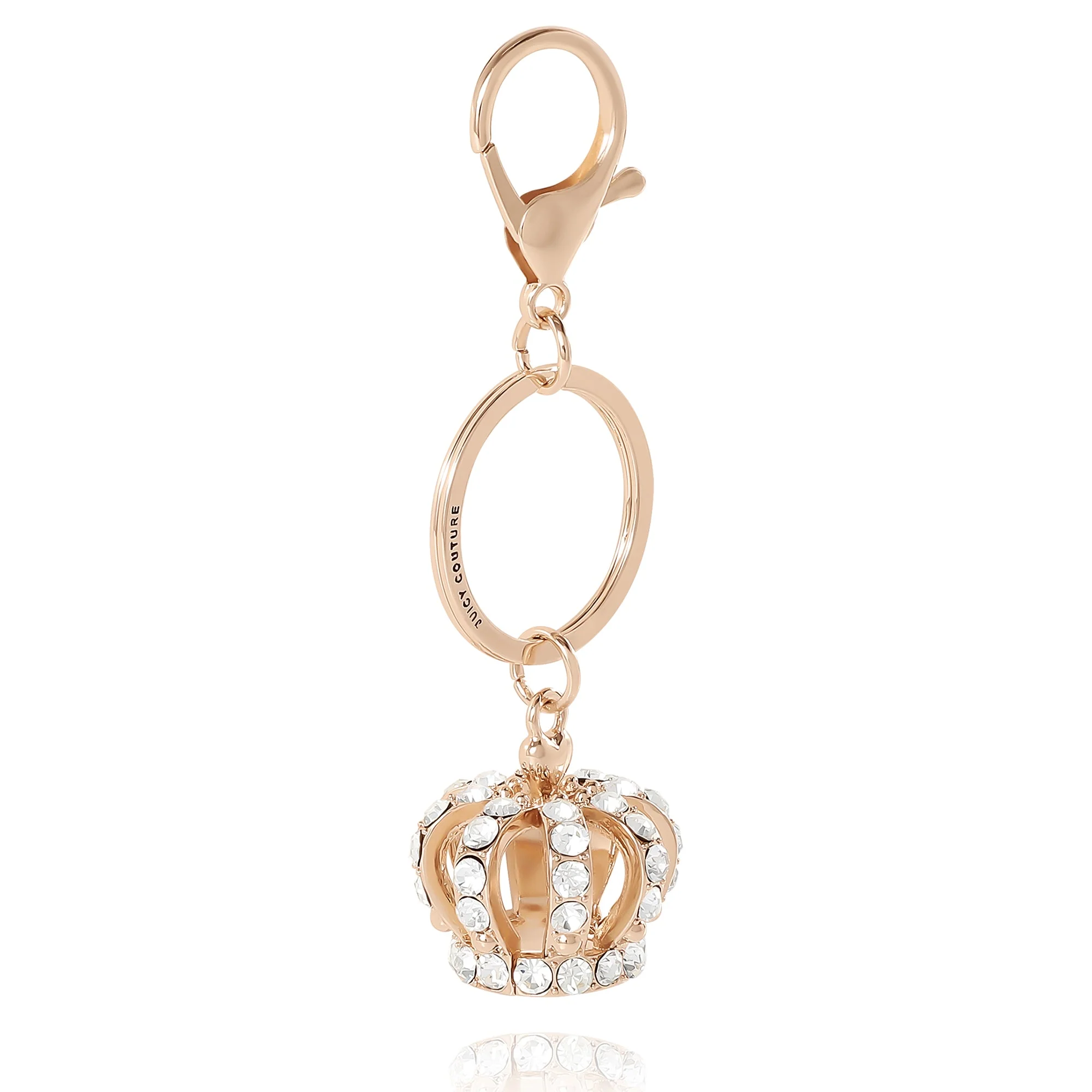 Crown Charm Rhinestone Keychain Bag Charm