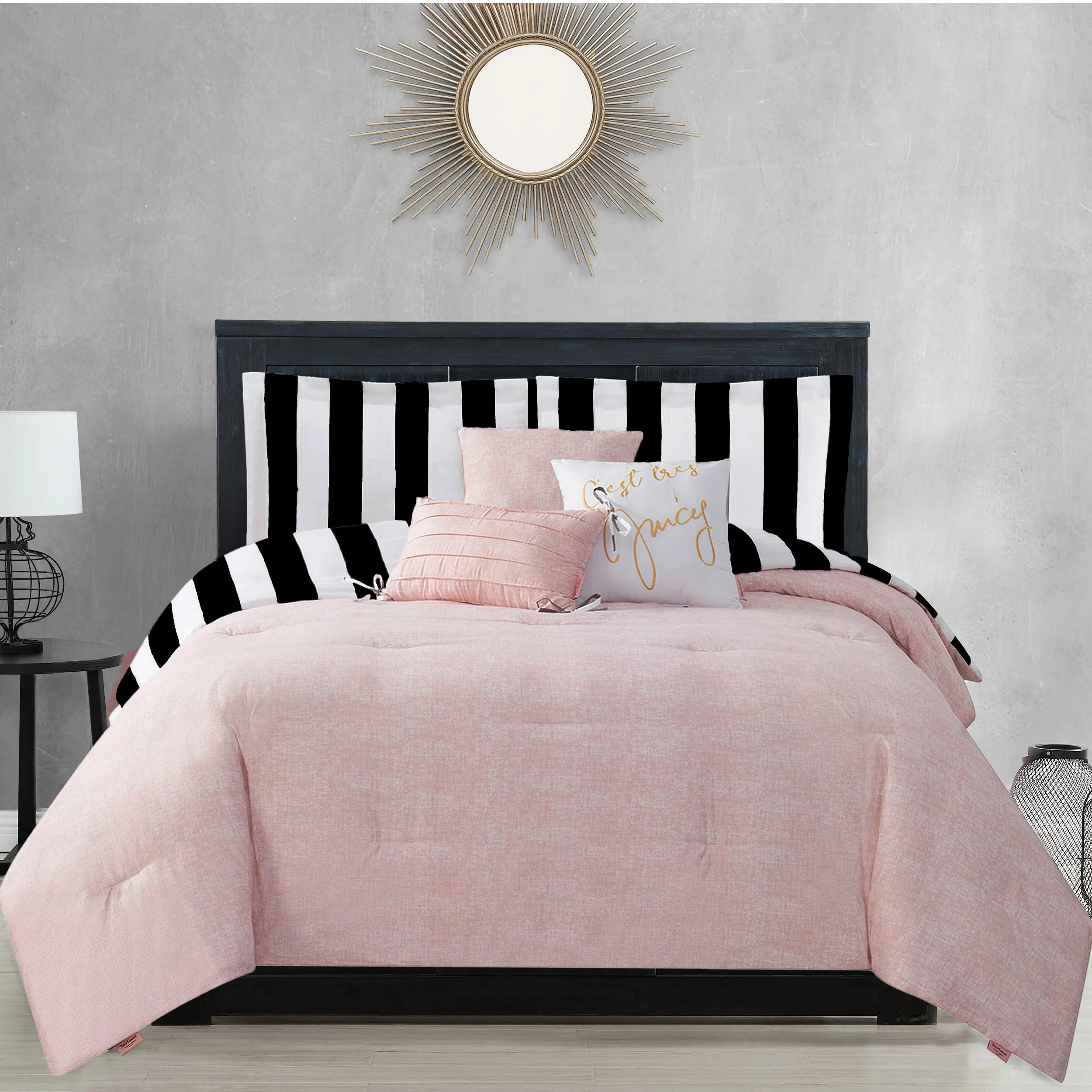 Cabana Striped Reversible Comforter Set
