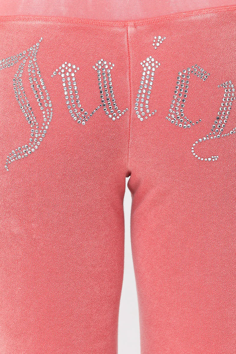 Big Bling Towel Terry Track Pants