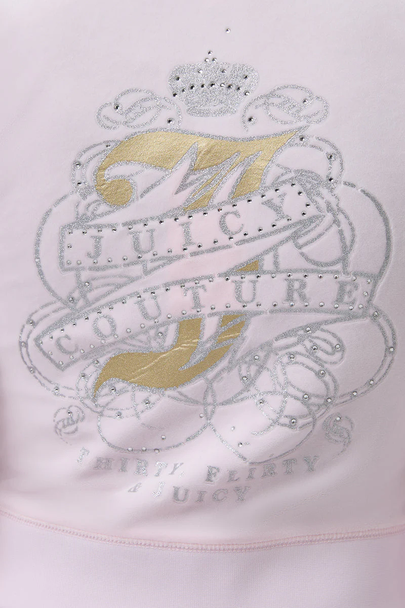 Thirty Flirty and Juicy Velour Hoodie