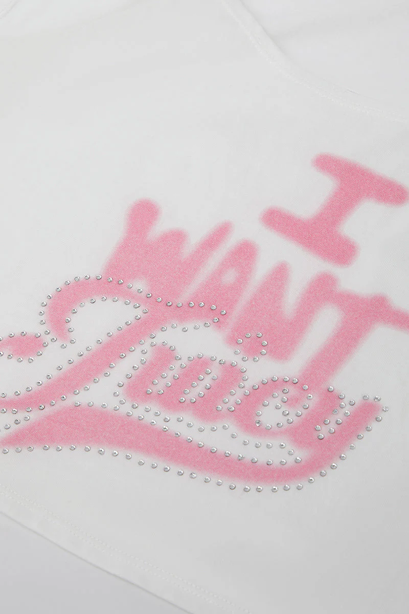 I Want Juicy Off-The-Shoulder Top