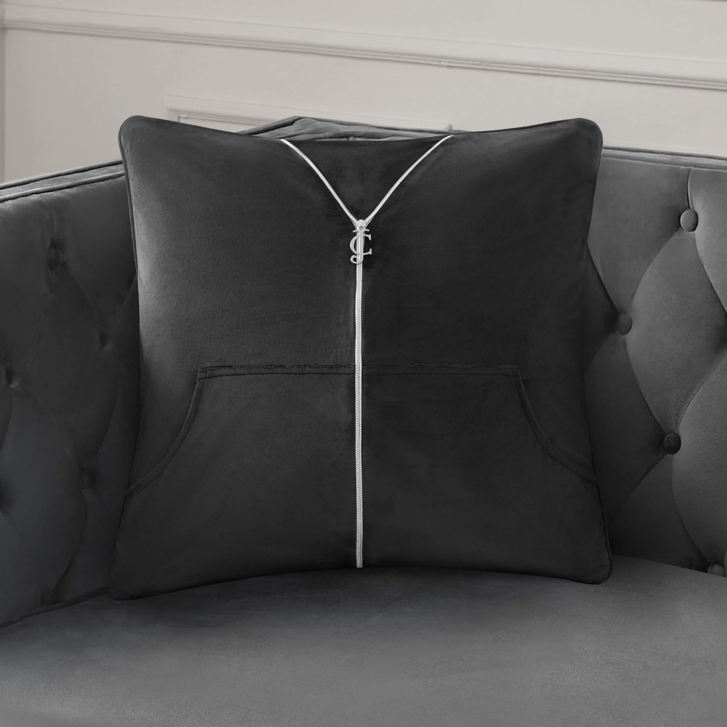 Zippered Tracksuit Pillow