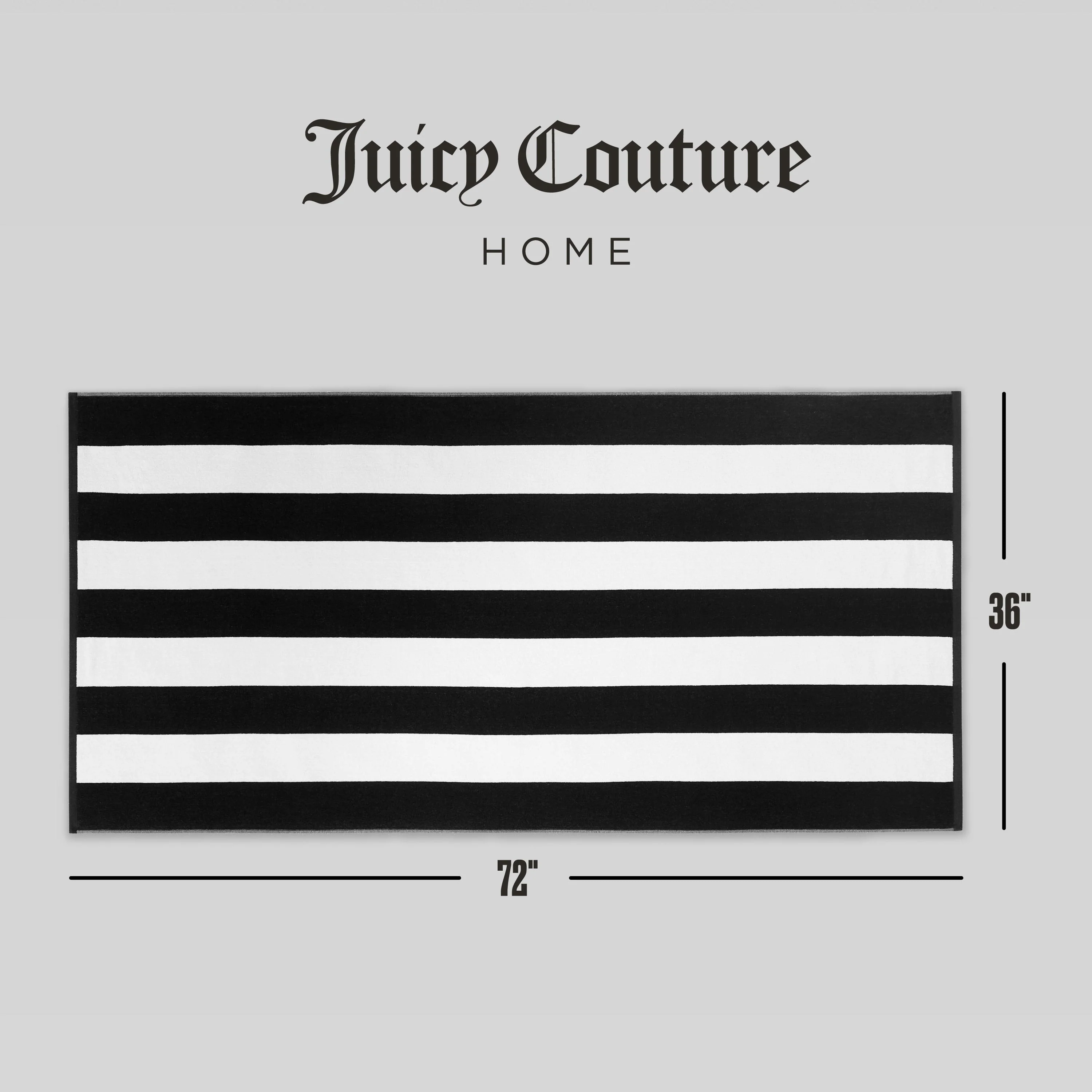 Reversible Cabana Cotton Beach Towel