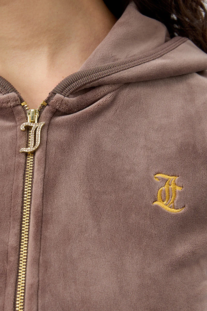 Thirty Flirty and Juicy Velour Hoodie