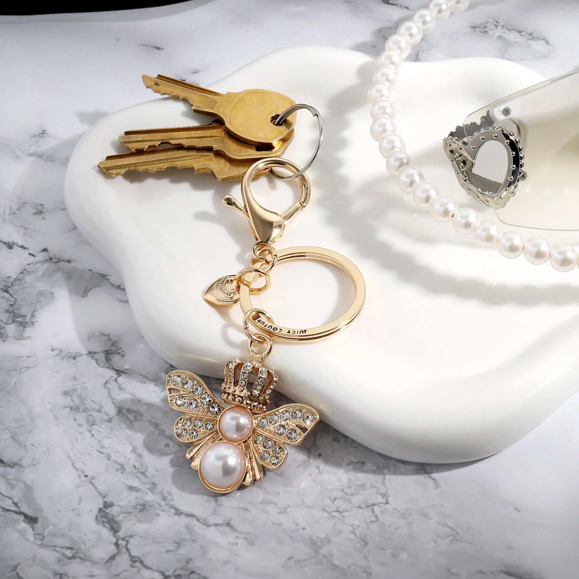 Queen Bee Keychain Bag Charm