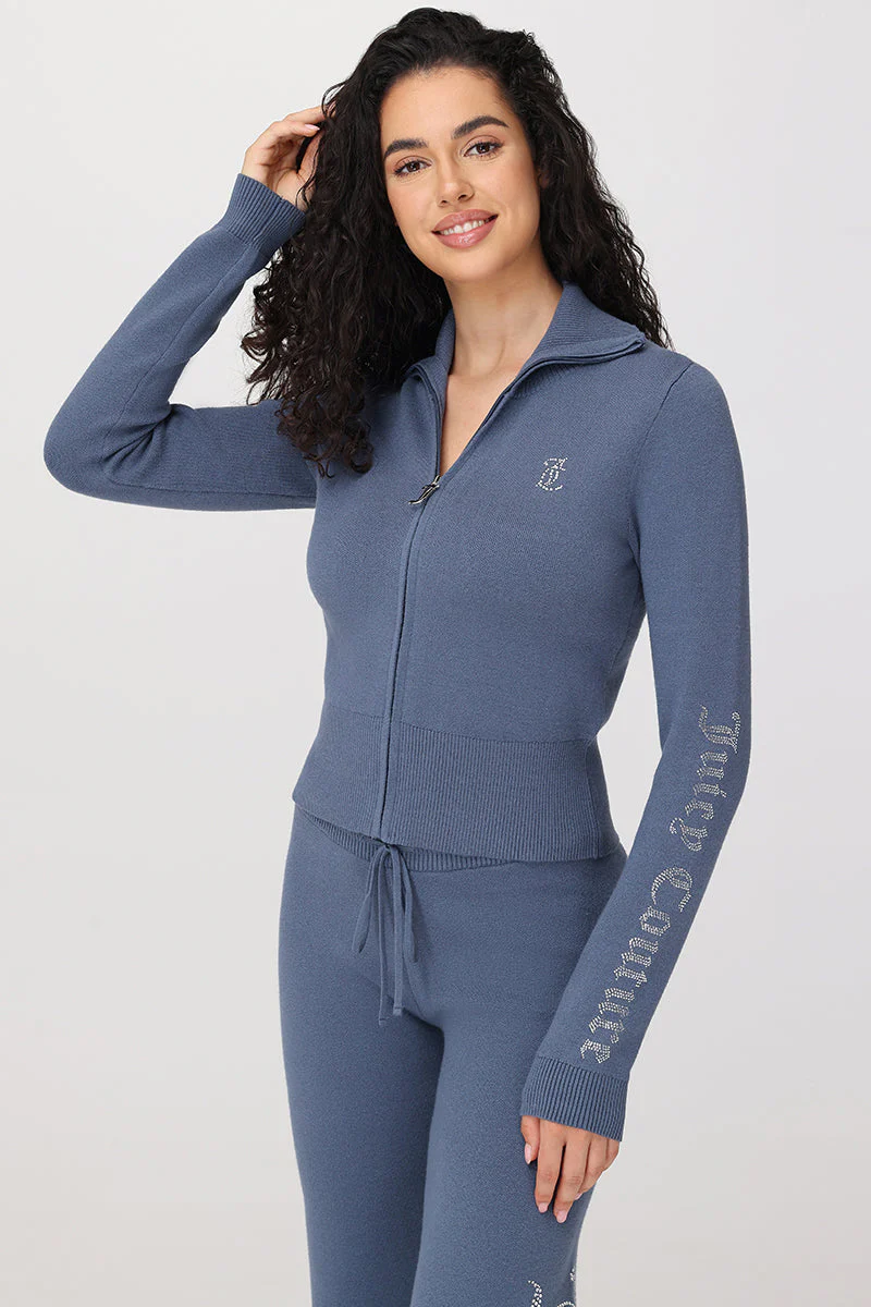 Small Bling Knit Cropped Jacket