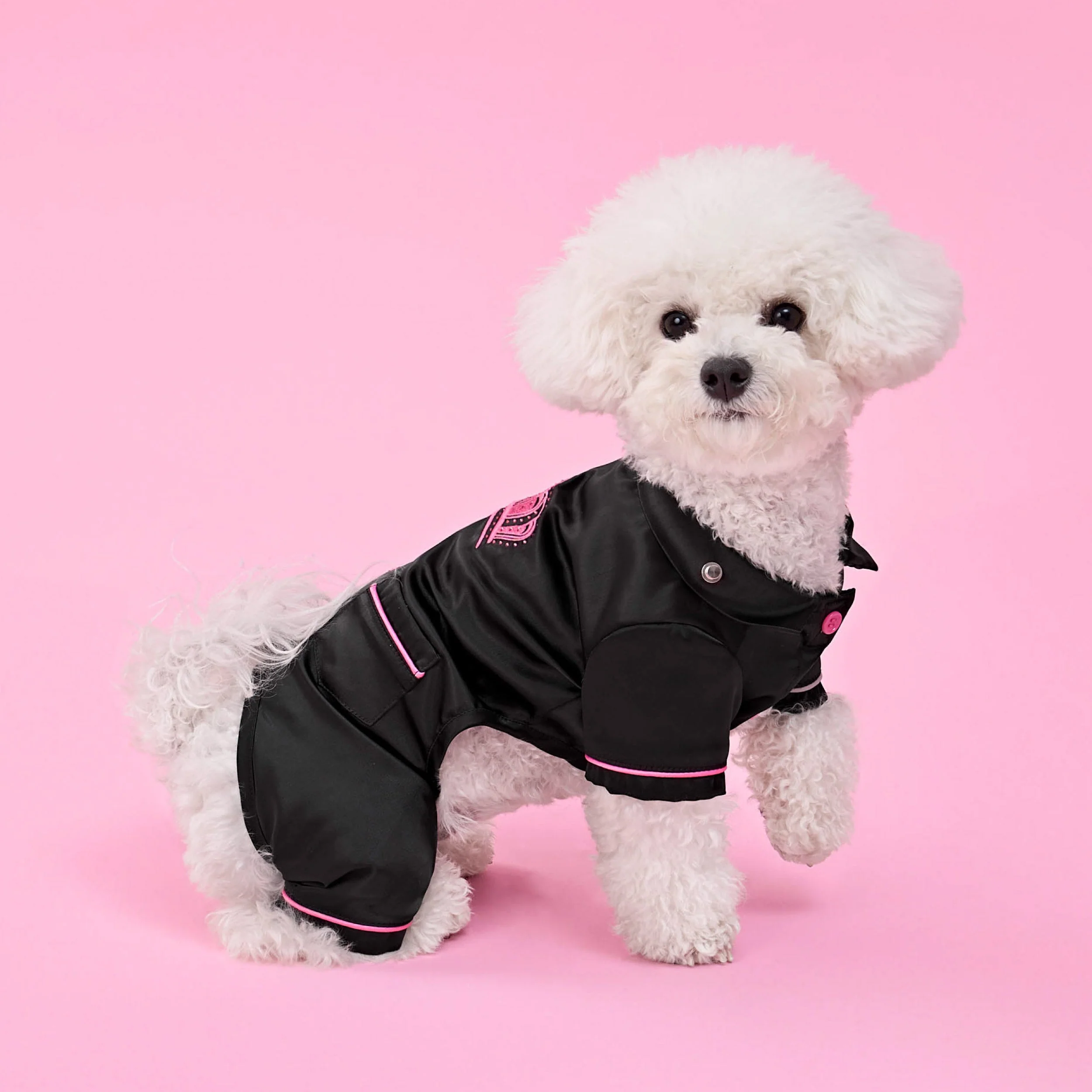 Juicy Couture Pet Silky Satin Pajamas
