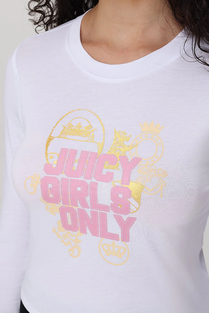 Juicy Girls Only Long Sleeve Tee