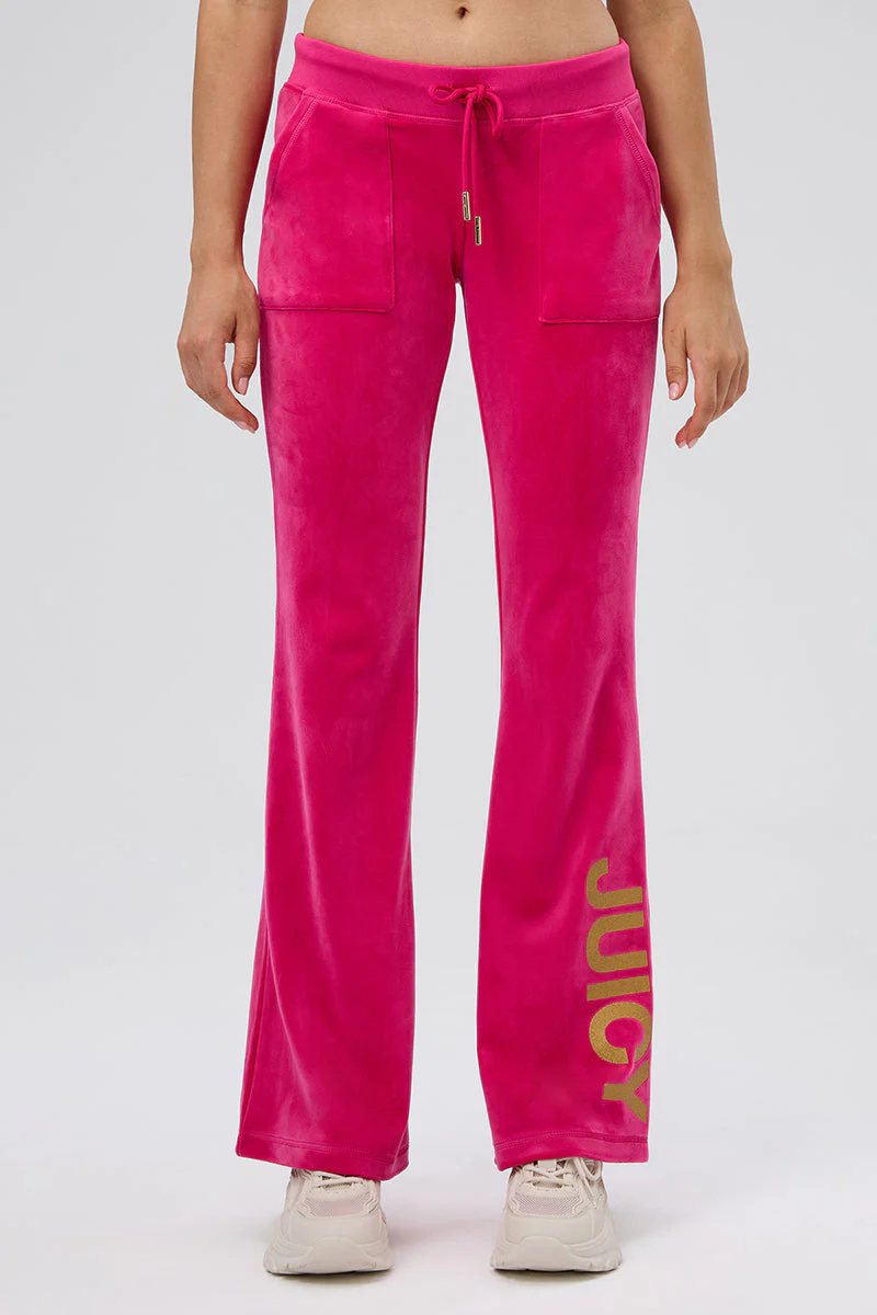 30th Birthday Snap Pocket Velour Pants