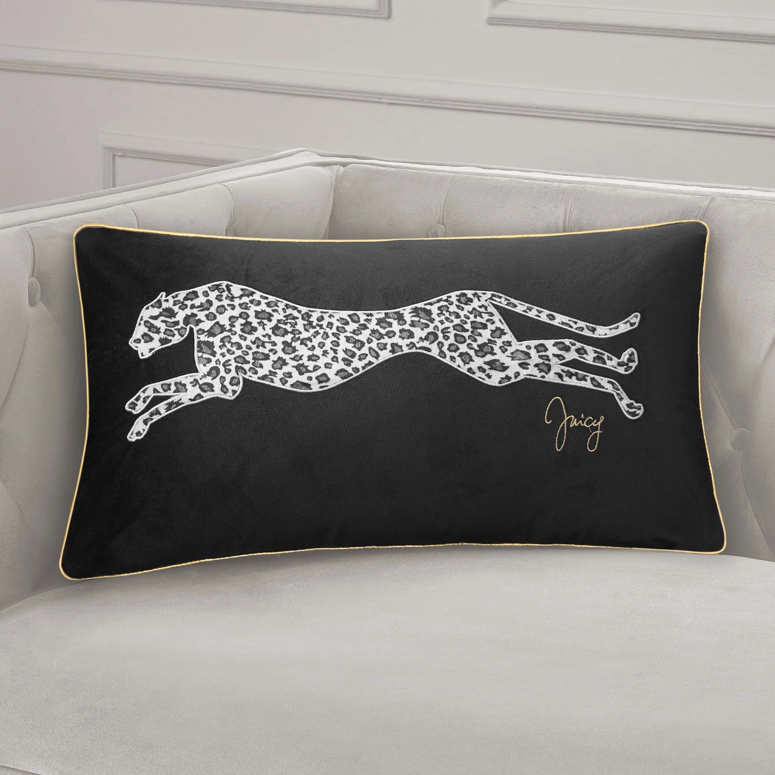 Velvet Cheetah Pillow