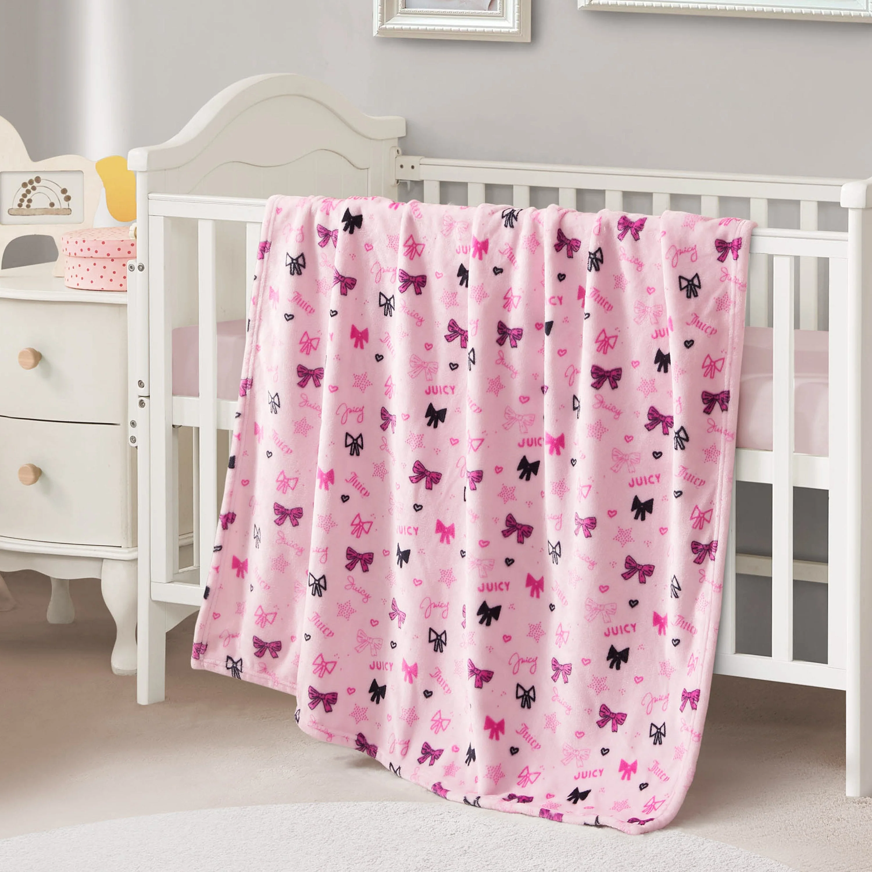 Plush Baby Throw Blanket