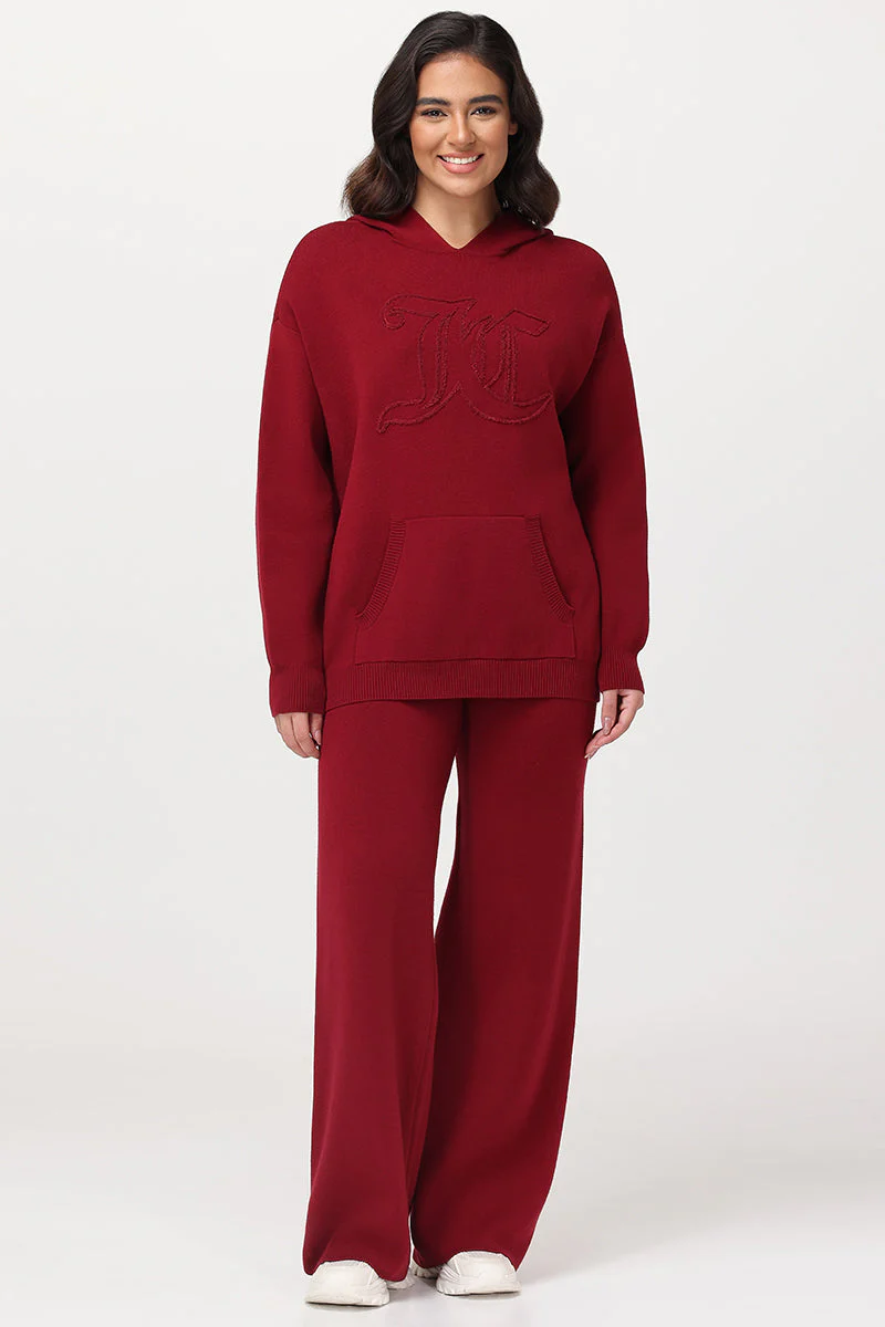 Embroidered Oversized Hoodie