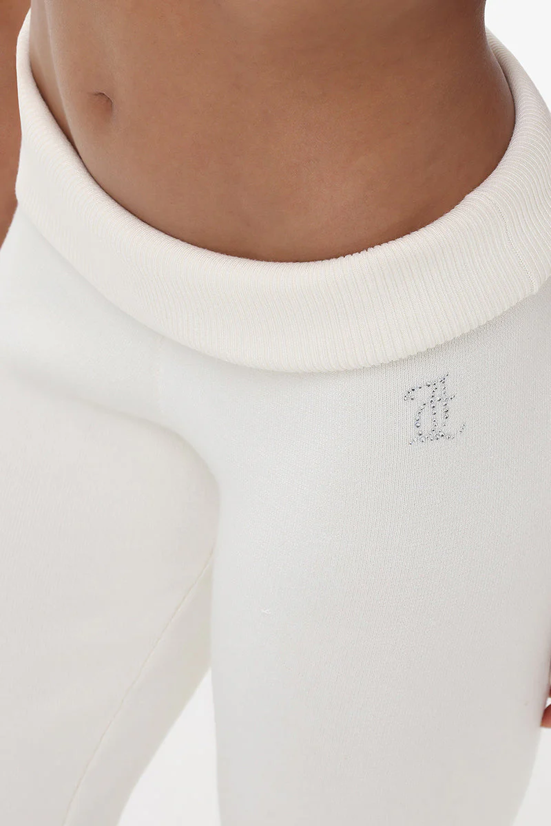 Low Rise Knit Flare Pants