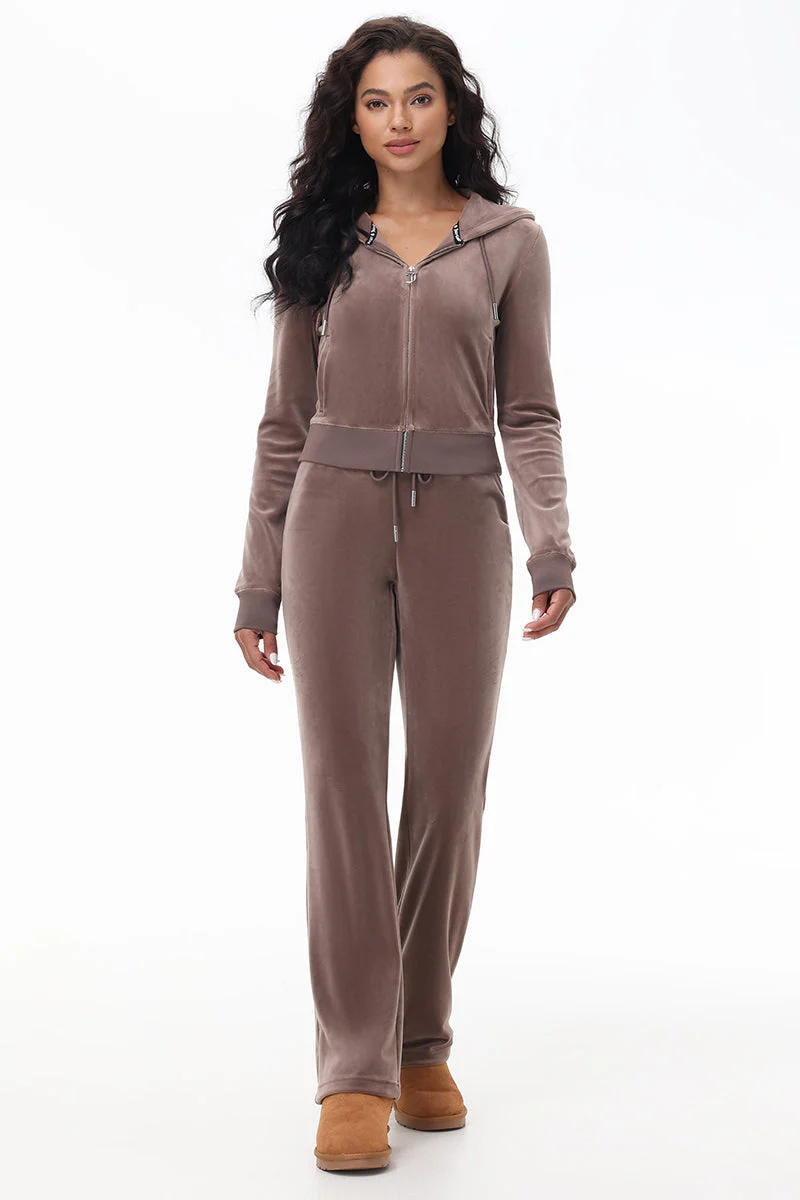 OG Big Bling Velour Track Pants