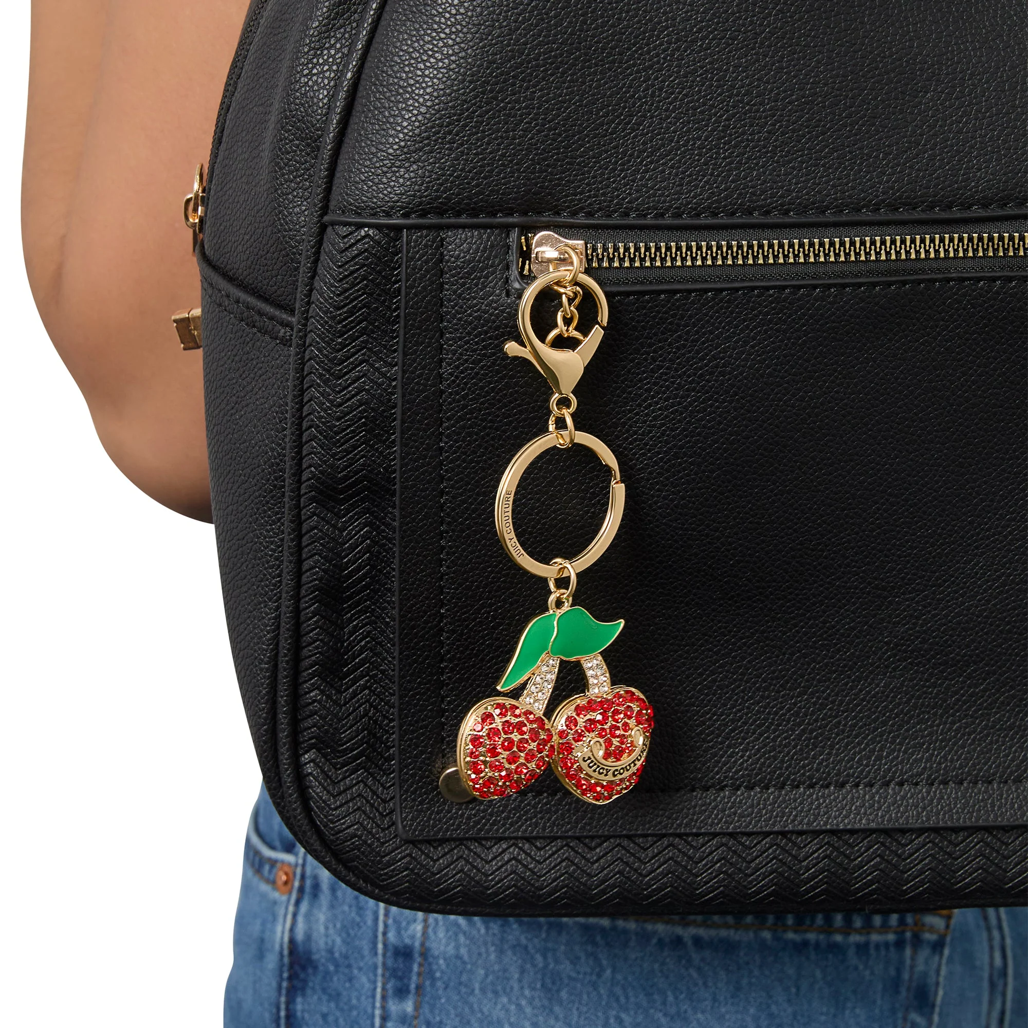 Cherry Charm Keychain Bag Charm