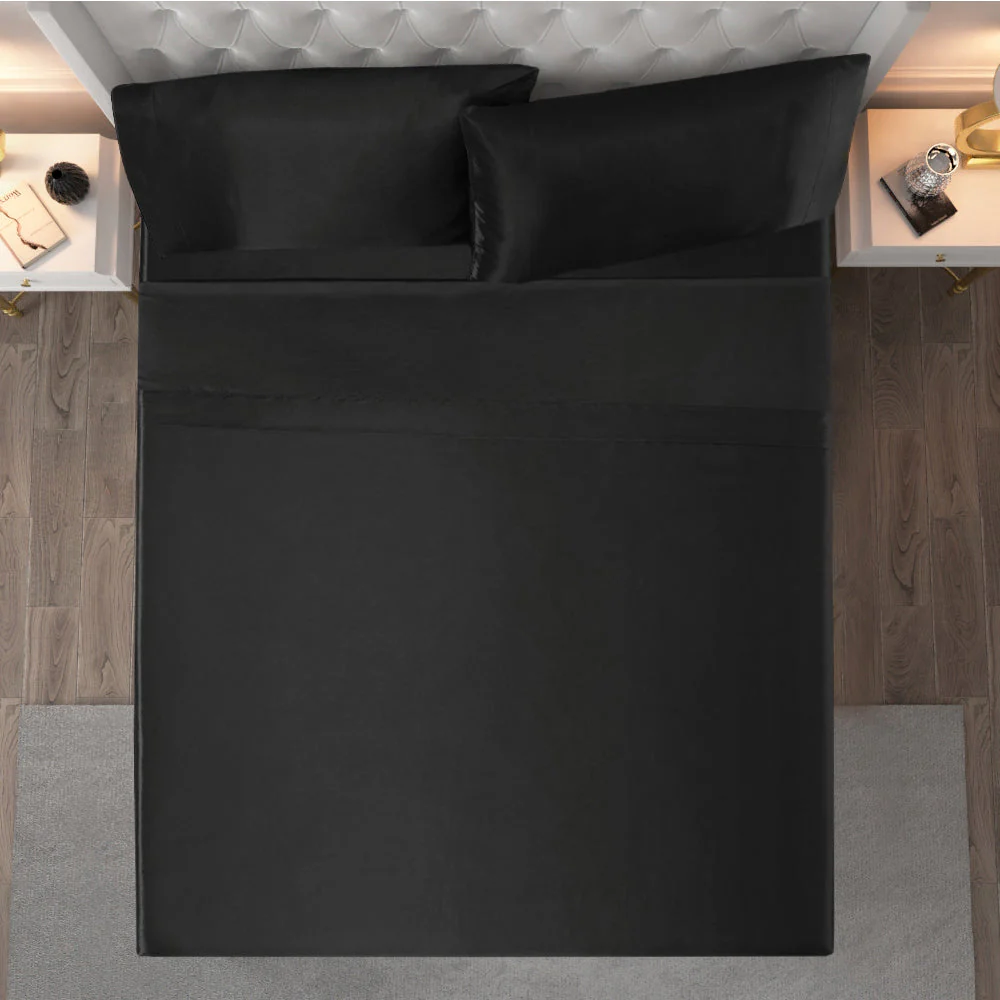 Solid Satin Sheet Set
