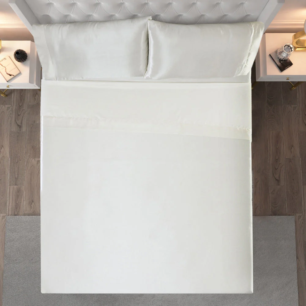Solid Satin Sheet Set