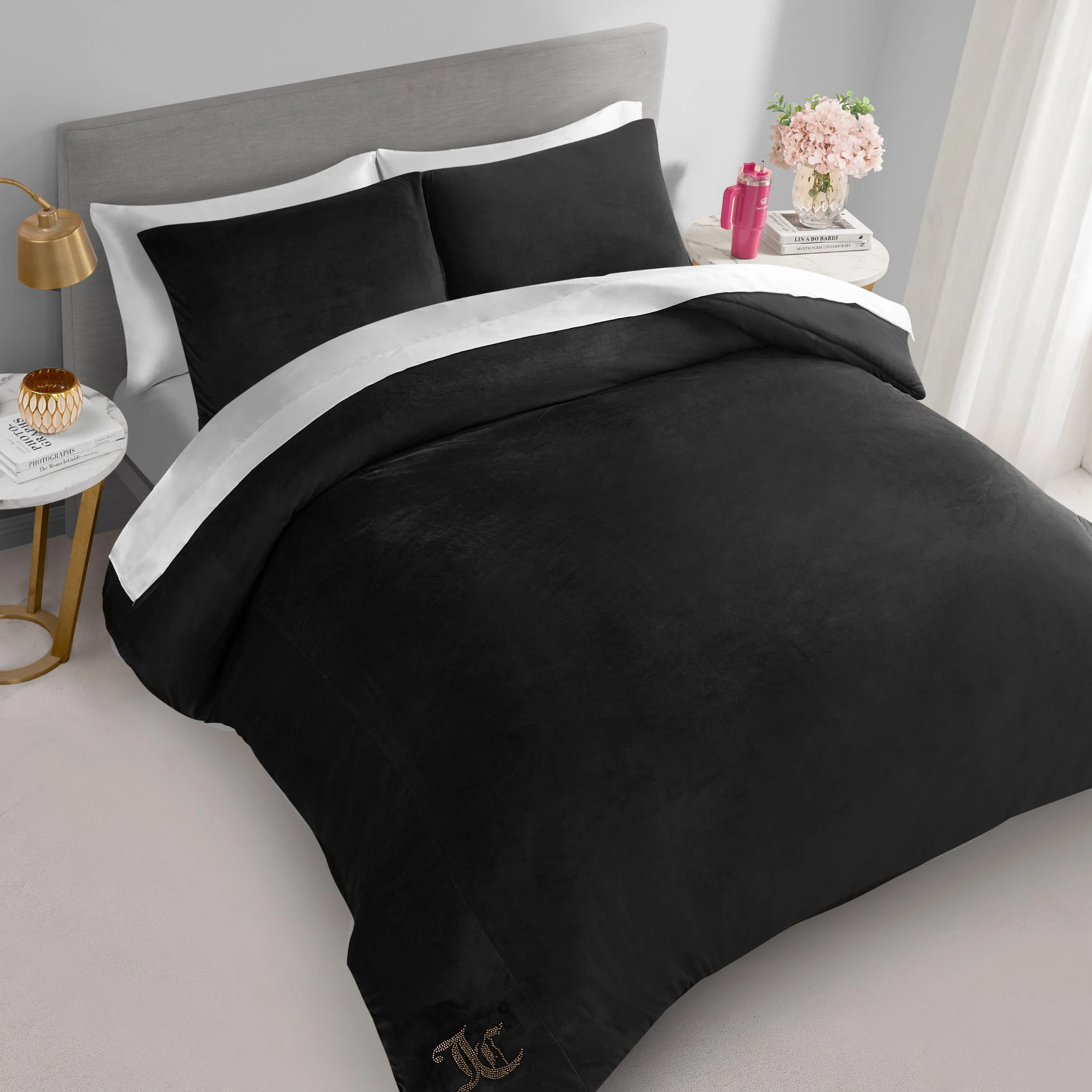 Velour Comforter Set