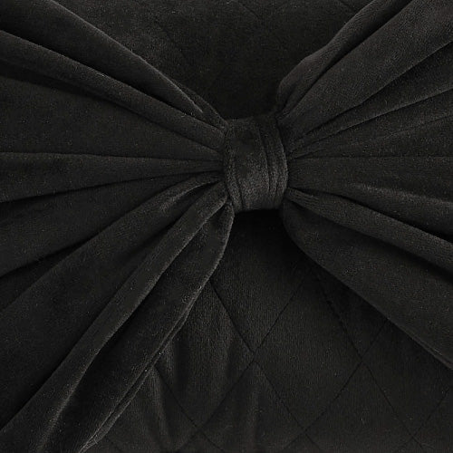 Velvet Bow Decorative Pillow