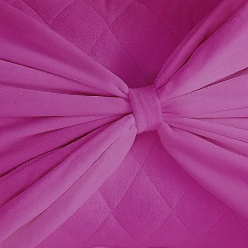 Velvet Bow Decorative Pillow