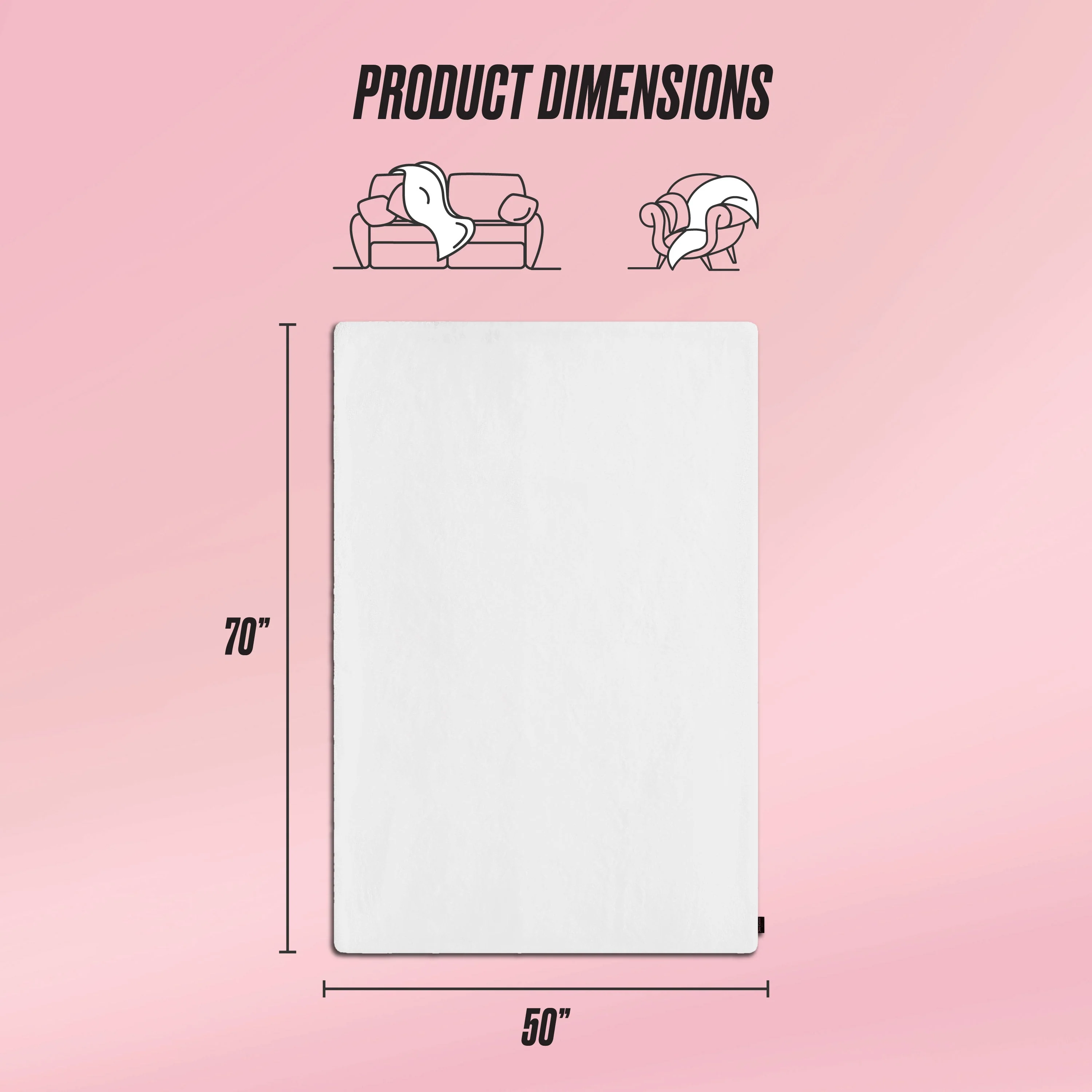 Solid Rabbit Mink Faux Fur Throw Blanket