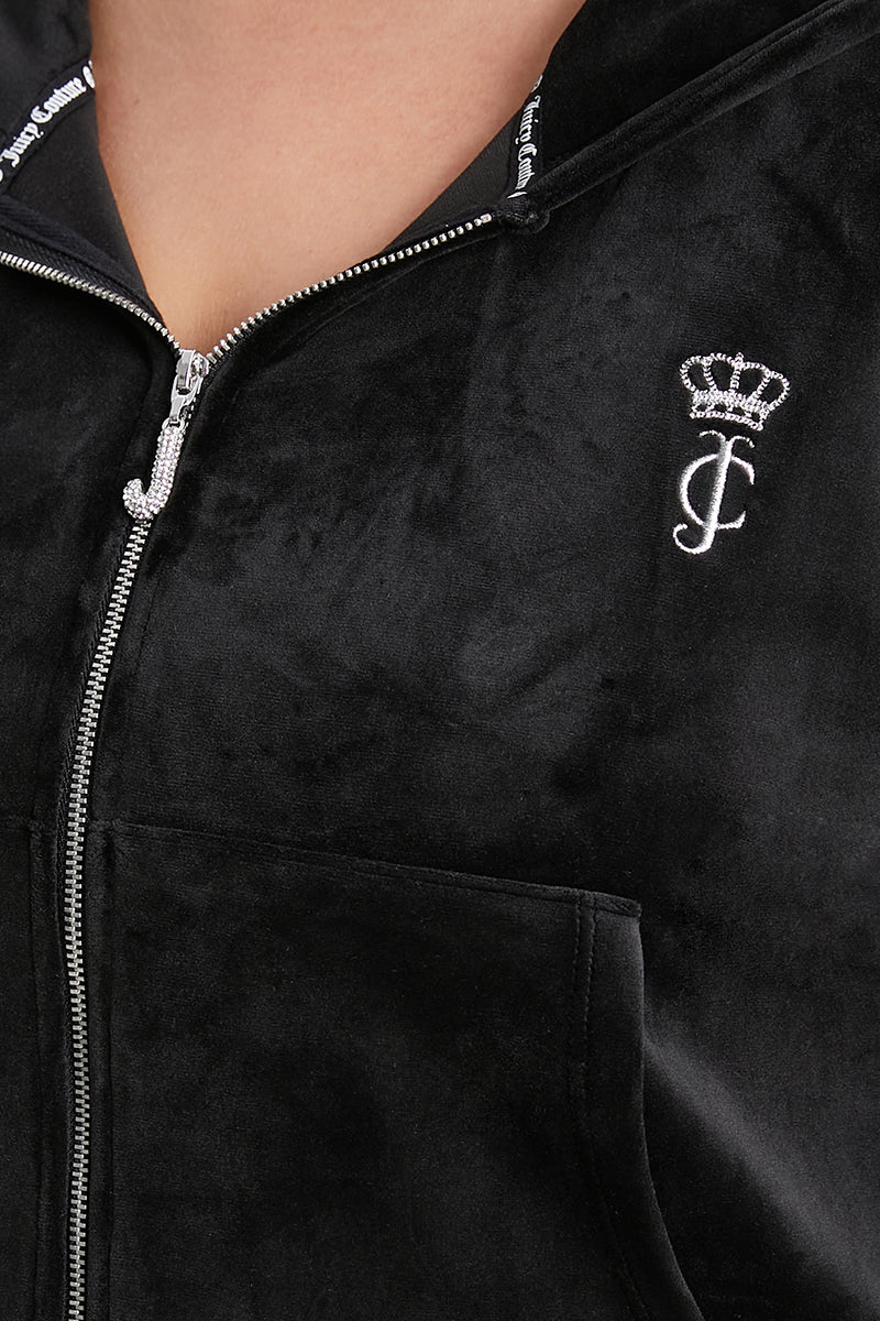 Plus-Size 30th Birthday Relaxed Scottie Velour Hoodie