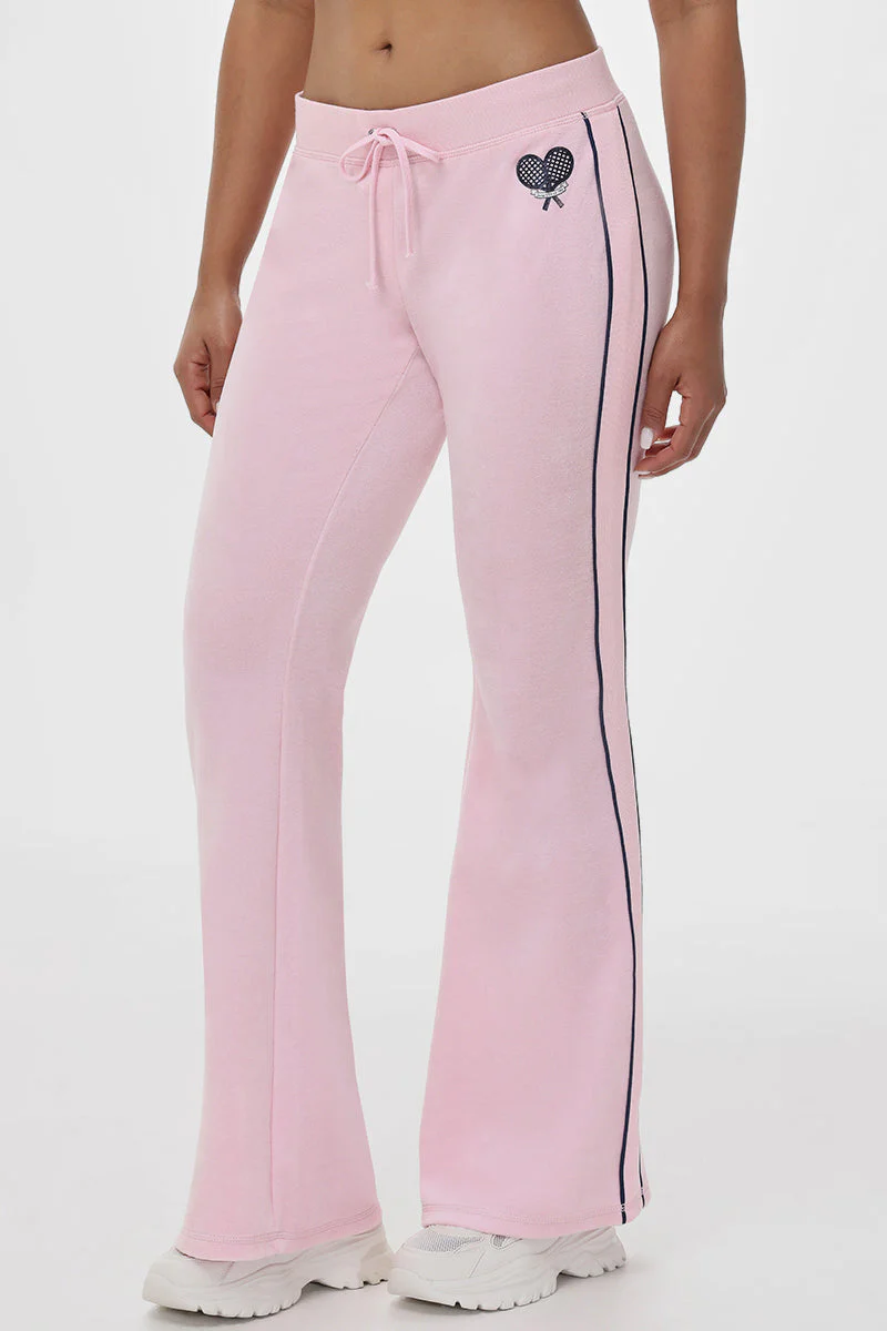 Tennis Cotton Velour Track Pants